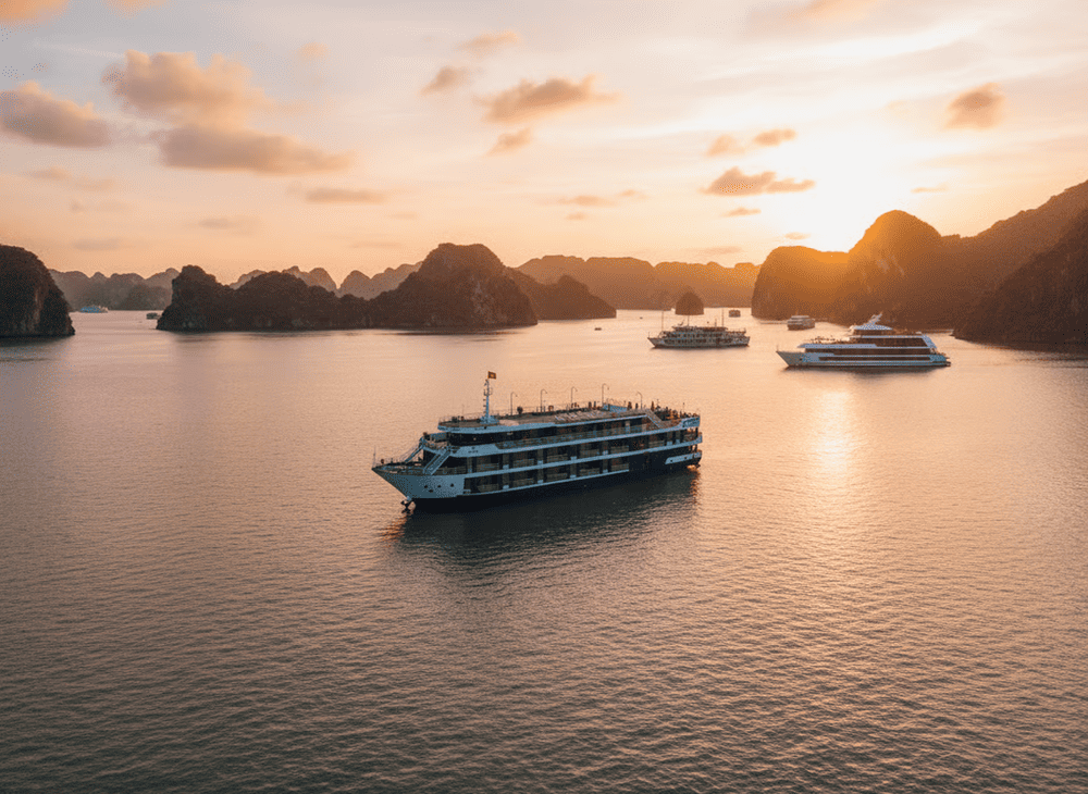 Du thuyền trên Vịnh Hạ Long